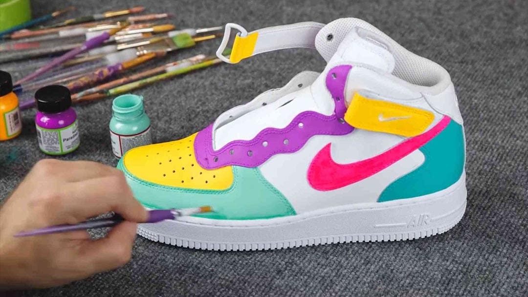 cara repaint sepatu