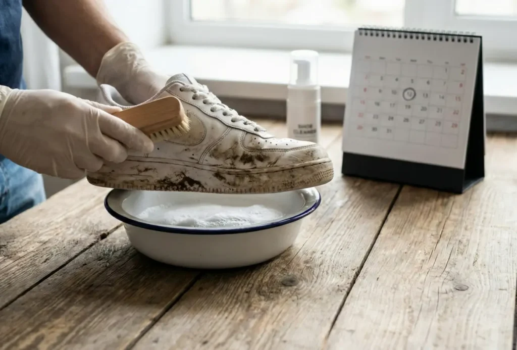 menghilangkan noda minyak